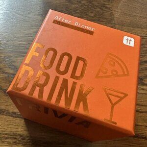 NEW Talking Tables- After Dinner Food and Drink Trivia Game